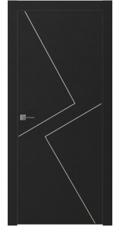 картинка Межкомнатная дверь Фрамир ПГ GRAFICA 2 (черная) 