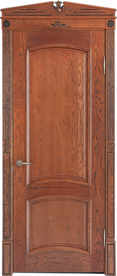 картинка Межкомнатная дверь из массива ясеня Альверо "Бристоль" 