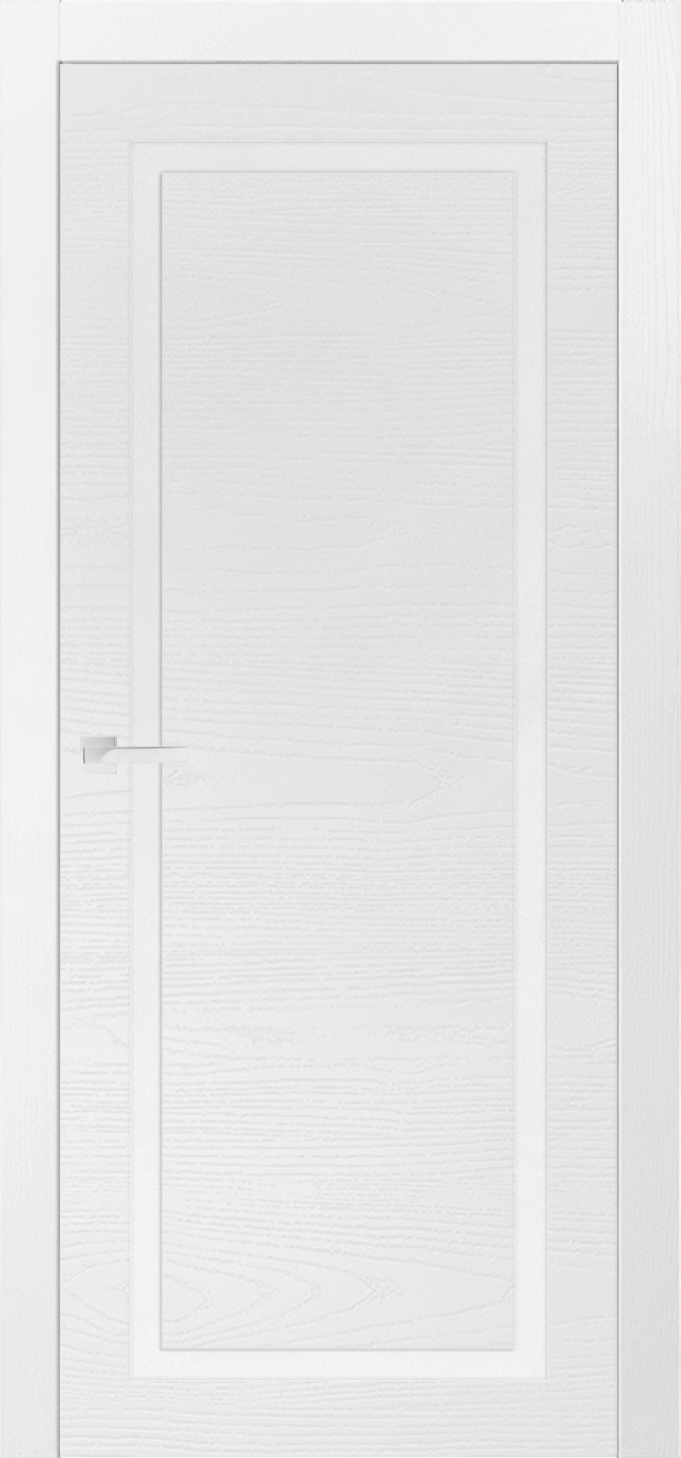 картинка Межкомнатная дверь Фрамир ПГ DUET 1 Белоснежный Ясень 