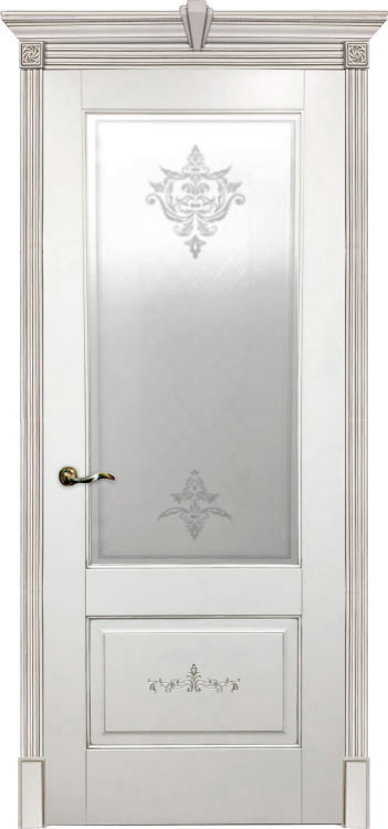 картинка Межкомнатная дверь Флоранс, Со стеклом (ДО) 
