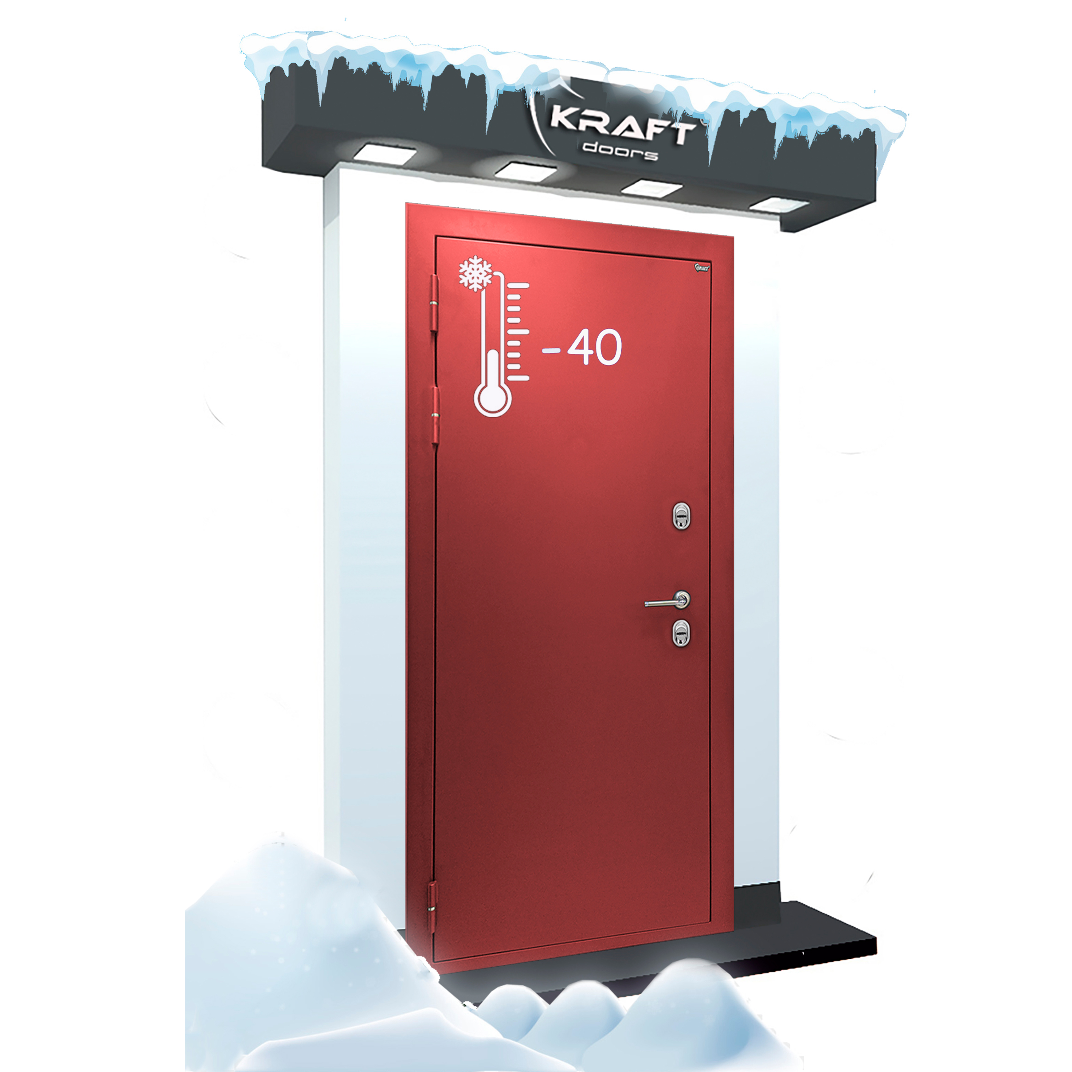 картинка Термо дверь КRAFT "ICEBERG" 