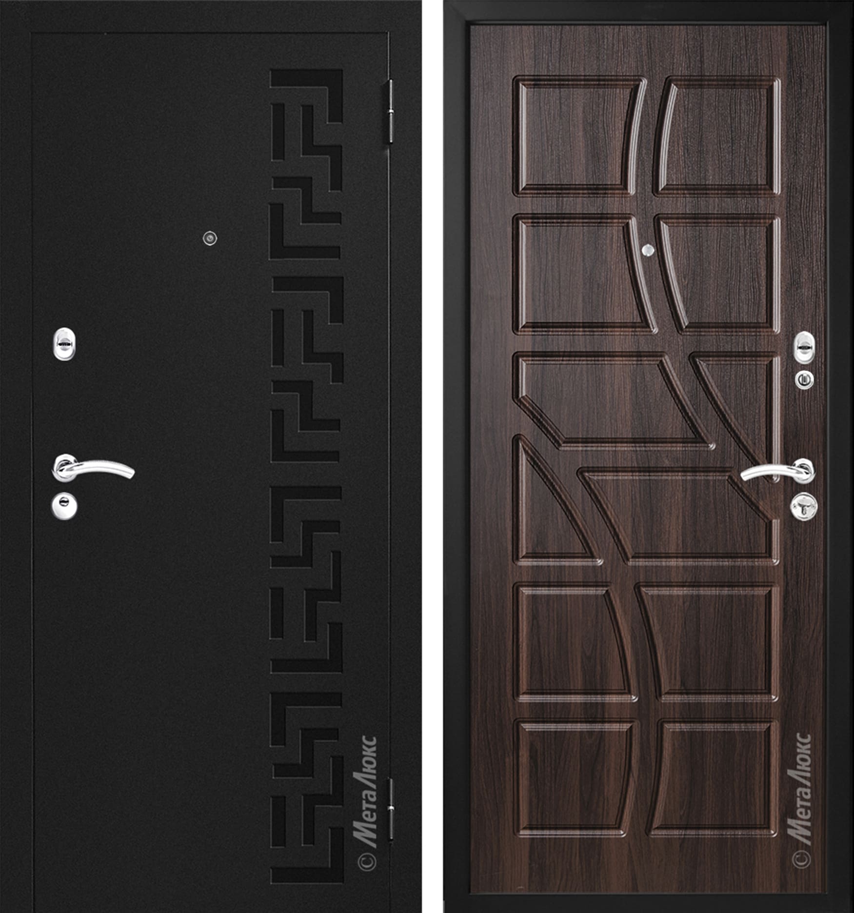 картинка Металлическая входная дверь М6 