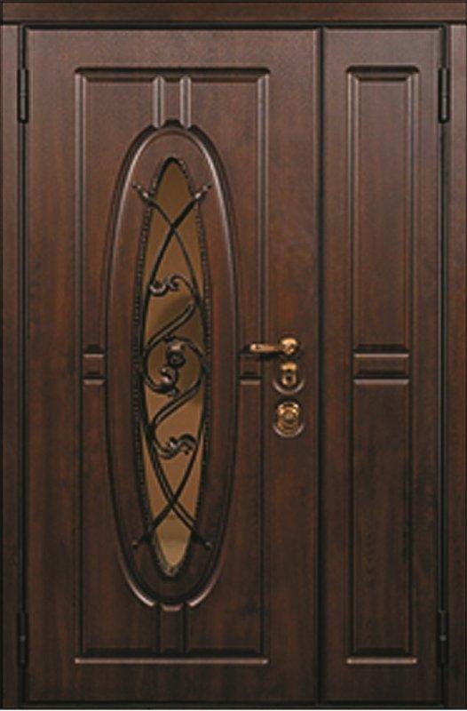картинка Металлическая входная дверь Монарх двустворчатая 